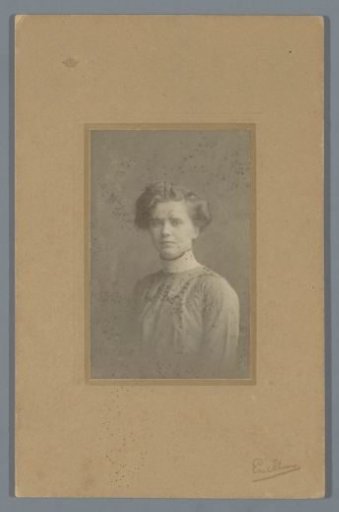 Portrait of an unknown woman