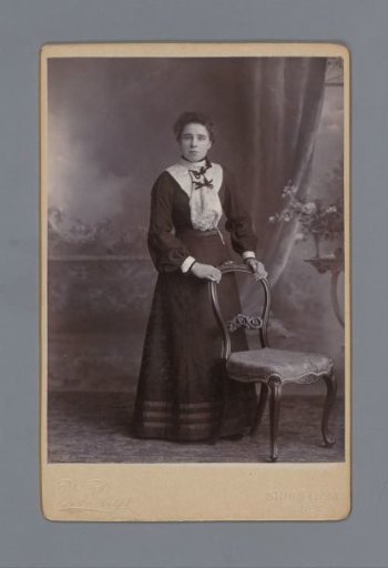 Studio Portrait of an Unknown Woman