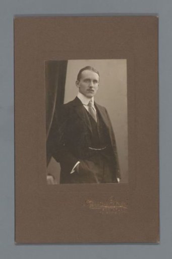 Studio portrait of an unknown man