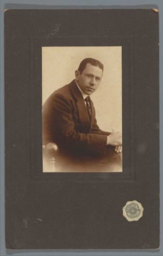 Portrait of an unknown man