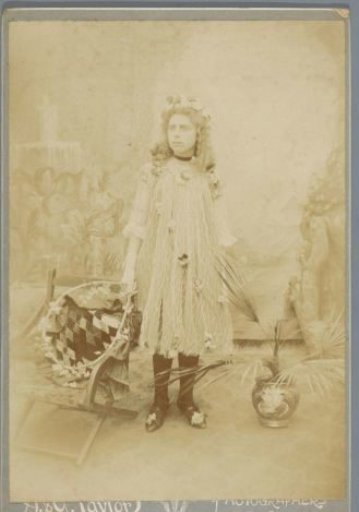 Studio portrait of an Unknown Woman