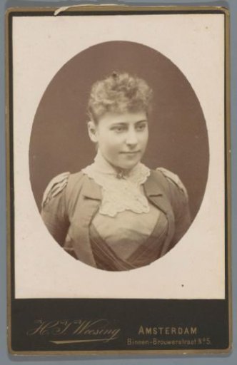 Portrait of an unknown woman
