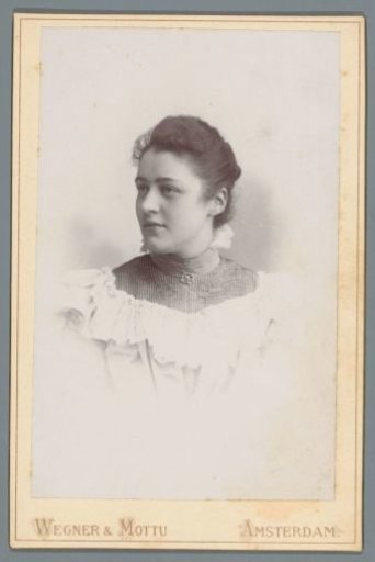 Portrait of an unknown woman