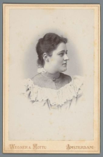 Portrait of an unknown woman