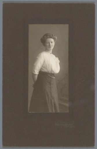 Portrait of an unknown woman