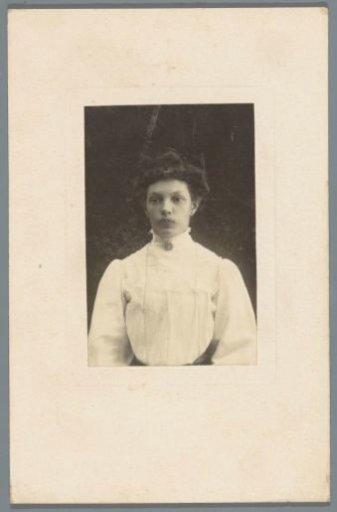 Portrait of an unknown woman
