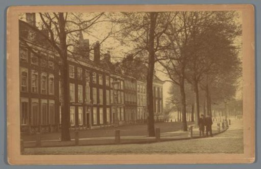 View of Hotel De Oude Doelen on the Lange Voorhout in The Hague