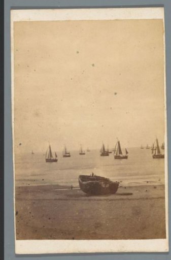 Beach view in Scheveningen
