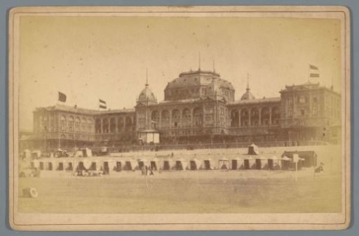 Exterior of the first Kurhaus at Scheveningen