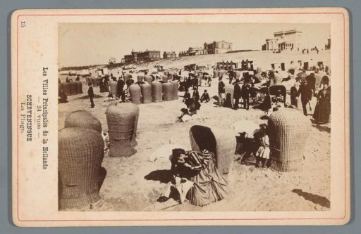 View of the beach at Scheveningen