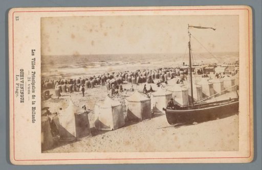 View of the beach at Scheveningen