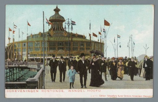 Scheveningen, Roundabout on the Promenade