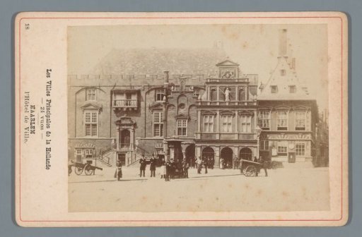 View of the Town Hall in Haarlem