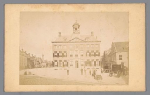 View of the Town Hall at Leeuwarden