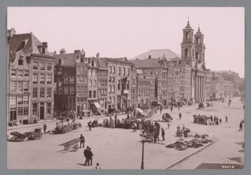 View of the Moses and Aaron Church in Amsterdam
