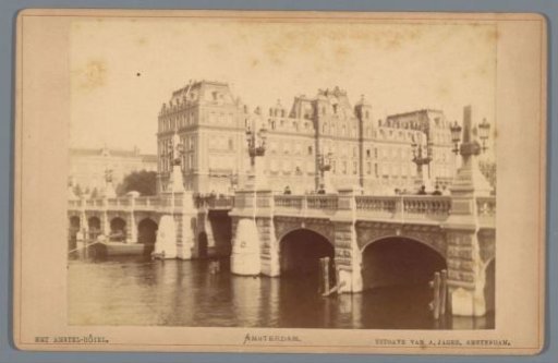 View of the Amstel Hotel in Amsterdam