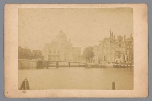 View of the Palace for Industry in Amsterdam