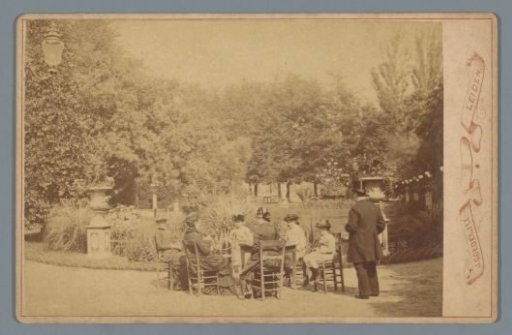 Group Around a Table in Leiden