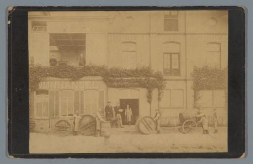 Group Portrait at Wijnhandel Robbers and van den Hoogen in Arnhem