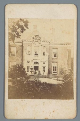 View of Middachten Castle in De Steeg