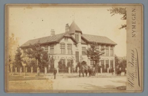 Group portrait at the Teachers' Training College in Nijmegen