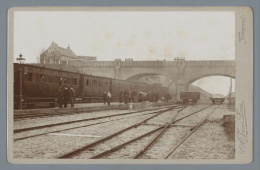 View of the station in Rhenen
