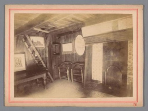 The Interior of the Czar Peter House at Zaandam