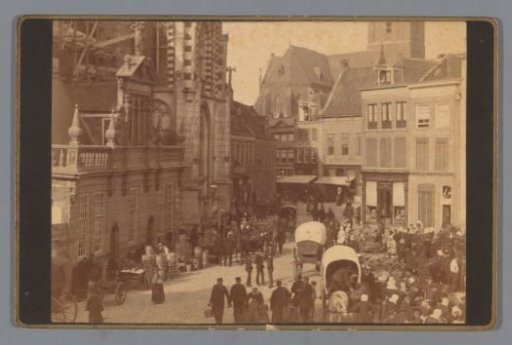 View of the Grote Markt in Zwolle