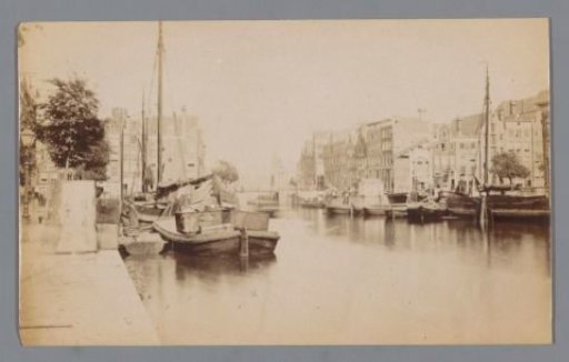 View of the Oudeschans in Amsterdam