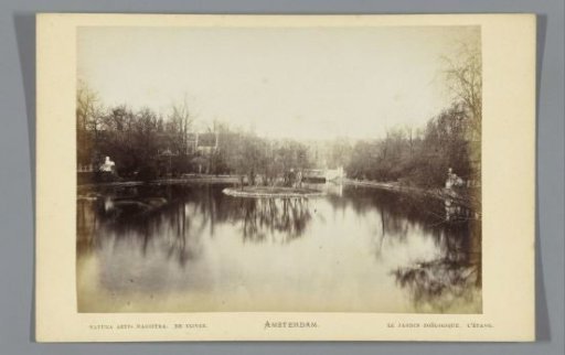 View of the Pond in Artis