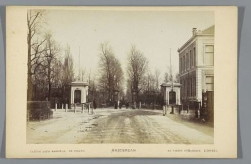 View of the Entrance to Artis