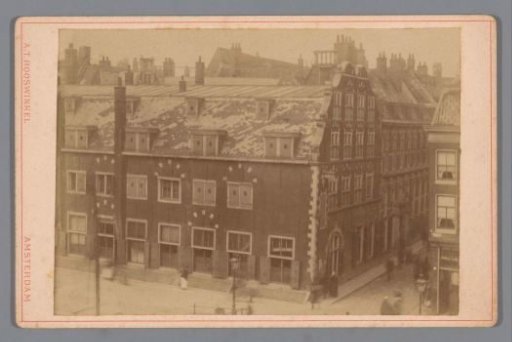 View of the East India House in Amsterdam