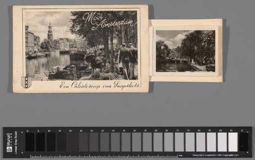 View of the Singel in Amsterdam