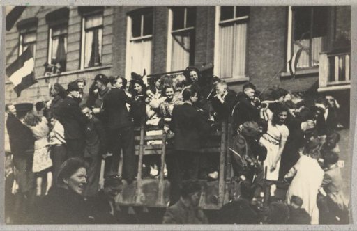Liberation of Amsterdam in May 1945