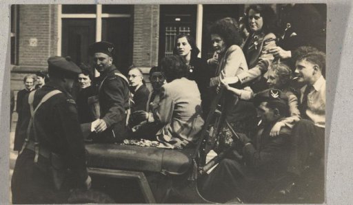 Liberation of Amsterdam in May 1945