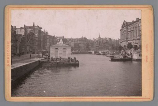 View of the Rokin in Amsterdam