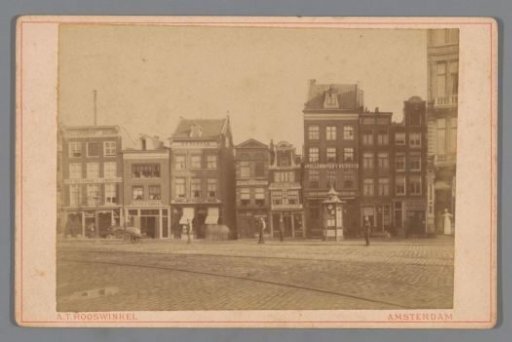 View of the Rembrandtplein in Amsterdam