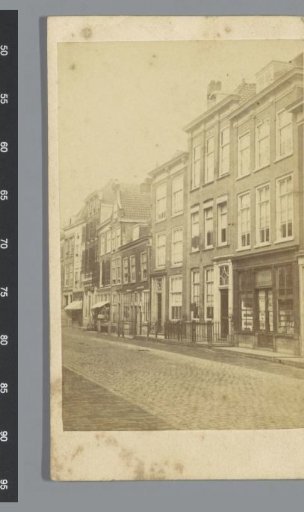 Street with houses in Amsterdam