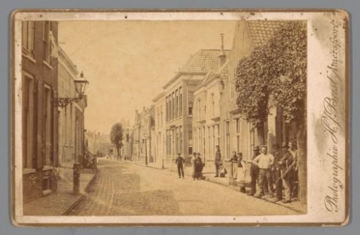 View of a street in Amersfoort