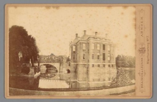 View of Castle Middachten in De Steeg, Gelderland