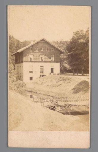 View of a hotel on the Beekhuizen estate in the municipality of Rheden, Gelderland