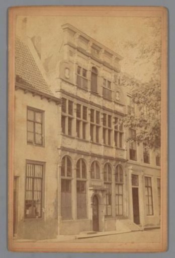 View of the House In de Steenrotse in Middelburg