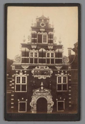 View of the orphanage on the Westerstraat in Enkhuizen