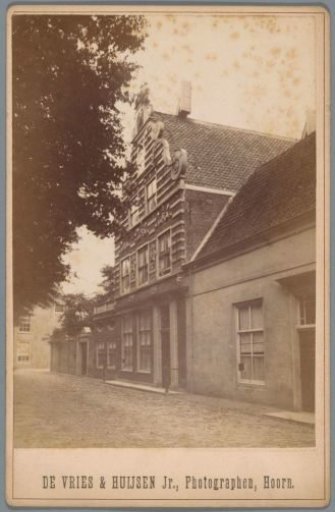View of the Westfriese Mint on the Westerstraat in Enkhuizen