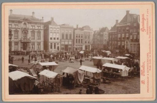 View of the Grote Markt in Groningen