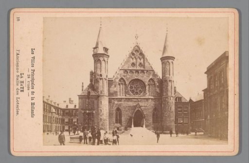View of the Ridderzaal at the Binnenhof in The Hague