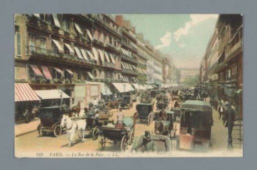 Paris. - La Rue de la Paix