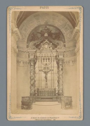 Altar at the Tomb of Napoleon in the Hôtel des Invalides
