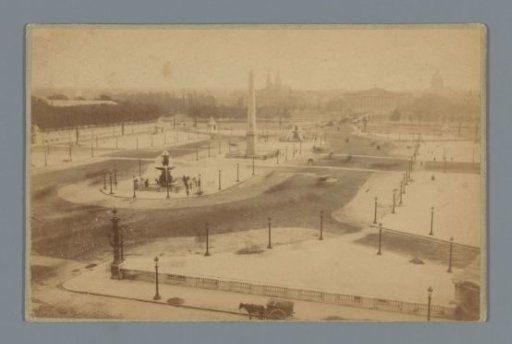 View of the Place de la Concorde in Paris
