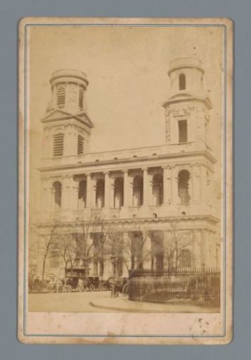 View of the Saint-Sulpice in Paris